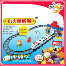 2014 PRODUTOS VENDIDOS QUENTES! 9688 HIGH SPEED TRAINS brinquedos de bloco de trem brinquedos brinquedo trem
